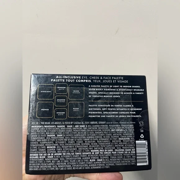 Milani All-inclusive Eye, Cheek & Face Palette-light To Medium - Picture 8 of 9